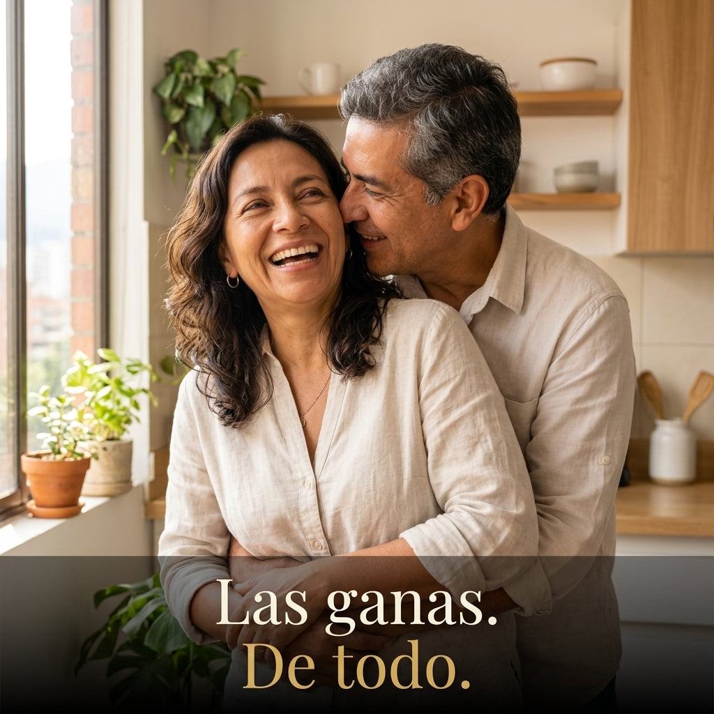 ELLAS™ Menopausia Favorece a resequedad intima, la falta de deseo y los cambios de animo.