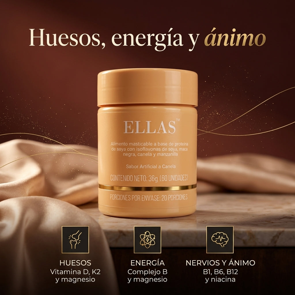 ELLAS: huesos, energía y ánimo