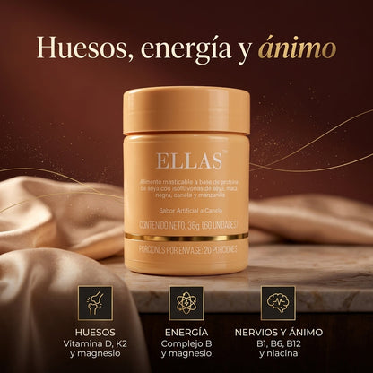 ELLAS: huesos, energía y ánimo